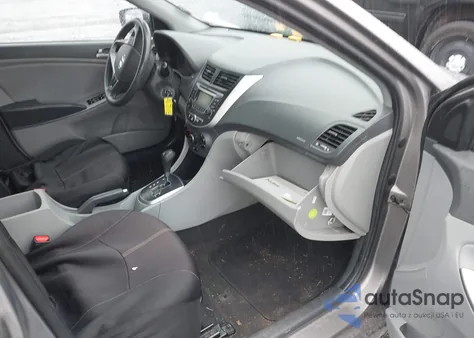 2017 Hyundai Accent Value Edition z USA, uszkodzony, nr VIN KMHCT4AE5HU365893